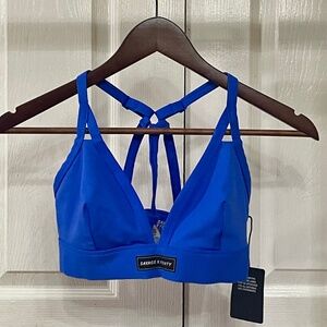 Savage X Fenty - Spotlight Low-Impact Sports Bra - True Blue - Large